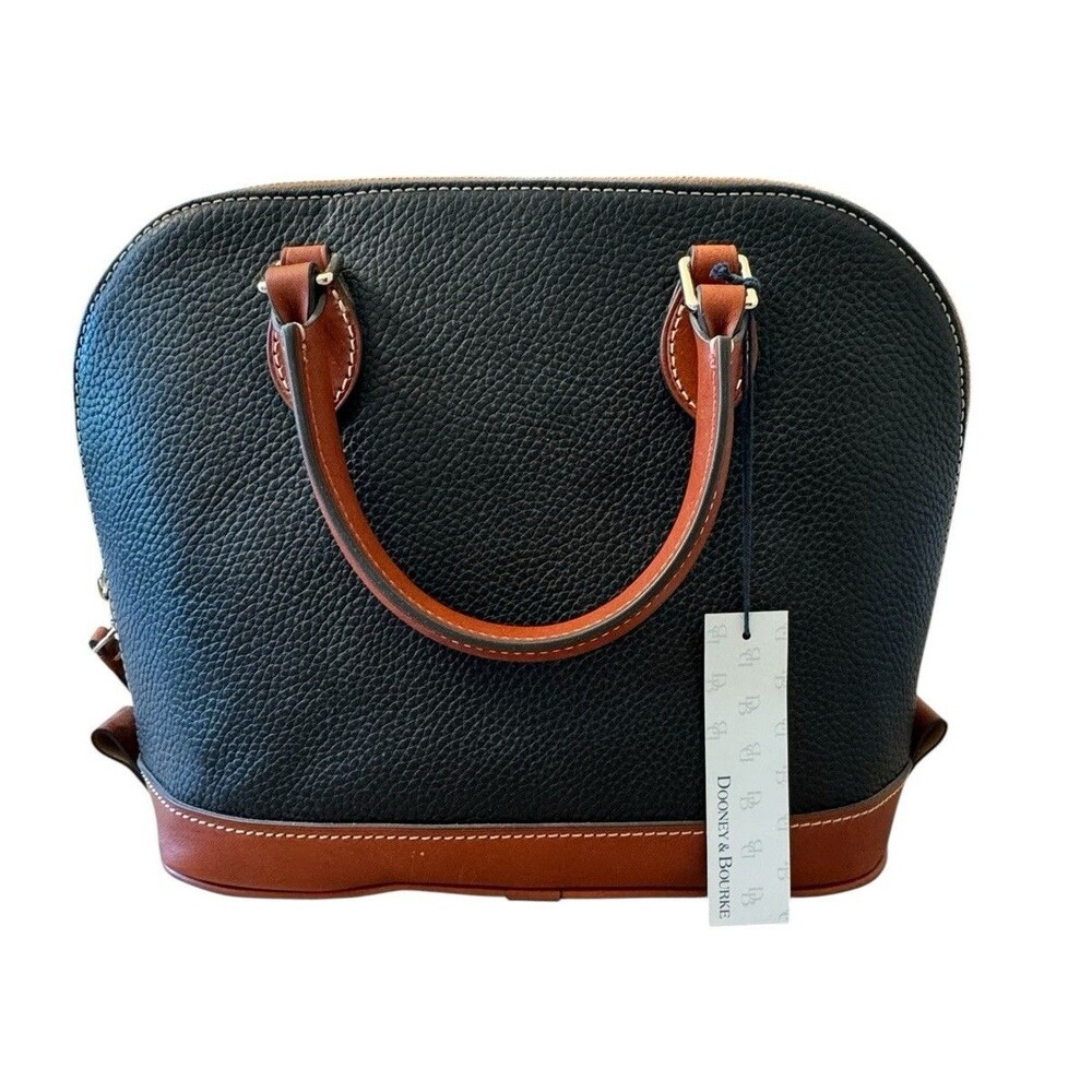 Dooney & Bourke Zip Zip Satchel Pebble Grain Collection NWT - Picture 3 of 16